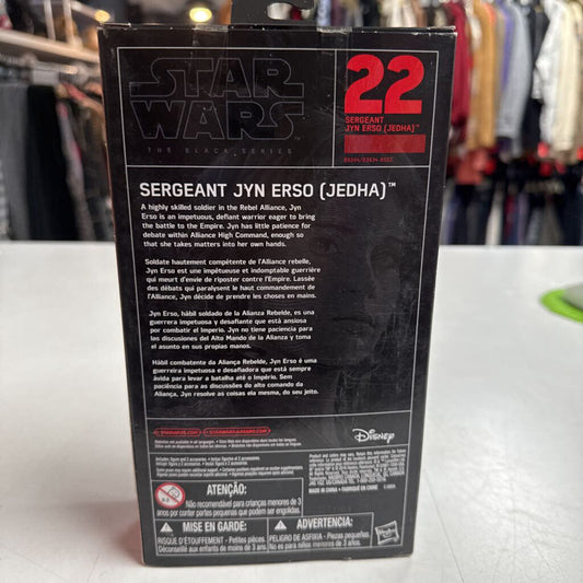 The Black Series Sergeant Jyn Erso Figurine