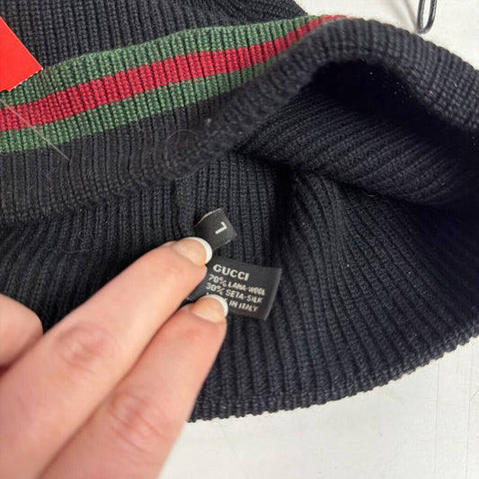 Wool/Silk Beanie Hat