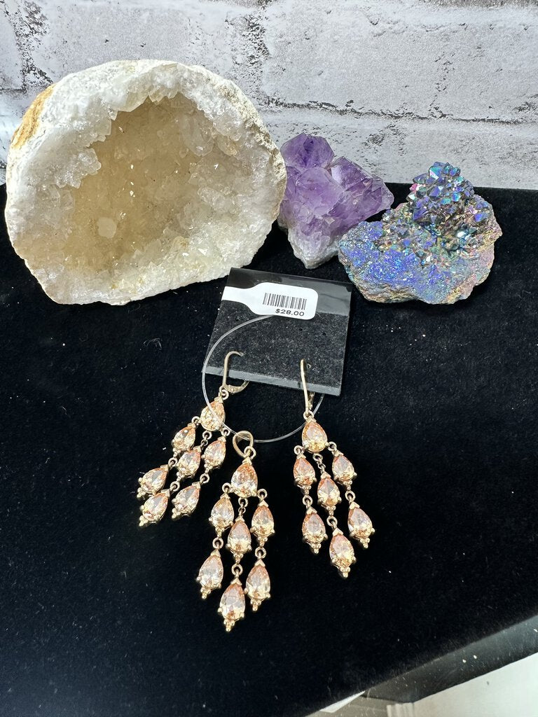 Earrings/Amber Pendant Set