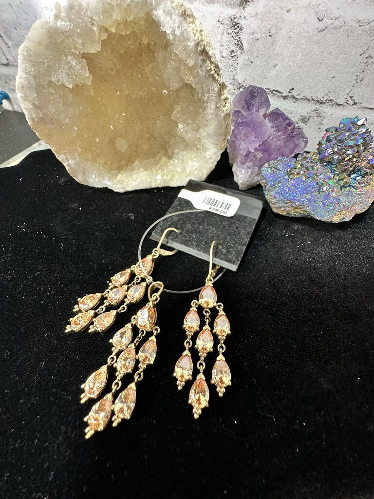 Earrings/Amber Pendant Set