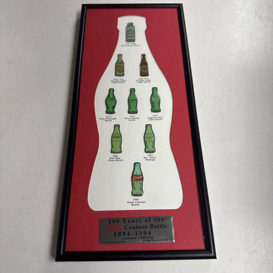 100th Anniversary of the Contour Bottle Framed Print