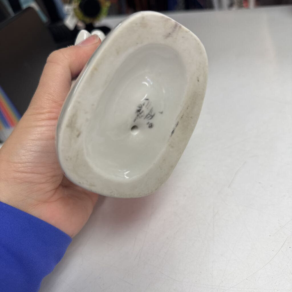 Porcelain Boy Skier Figurine