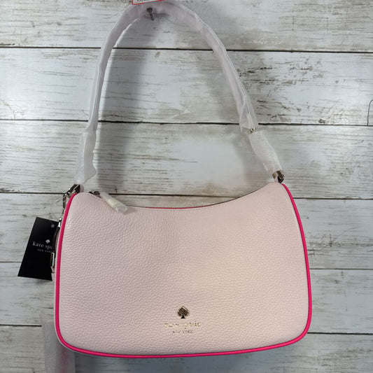 Emme Pink Leather Convertible Crossbody