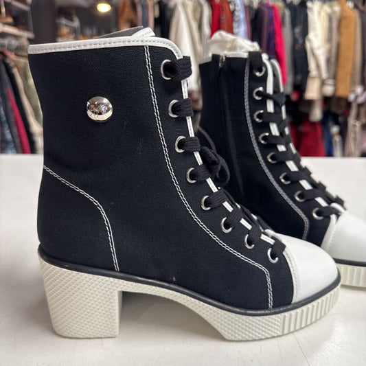 Lace Up Platform Boots