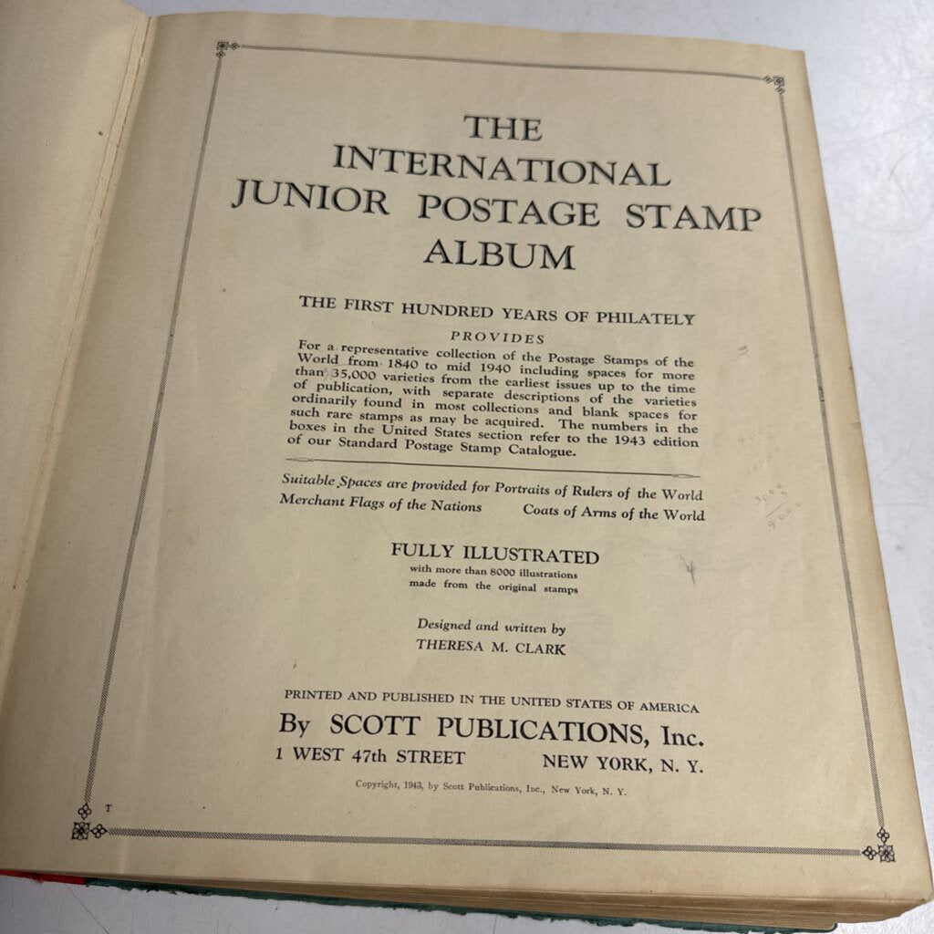 The International Postage Stamp Album Junior Edition