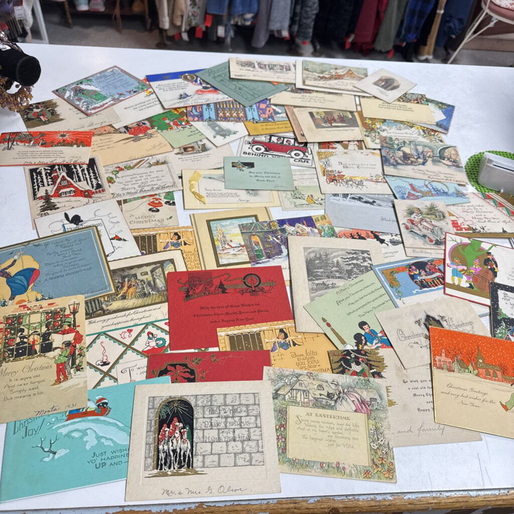 Vintage Greeting Card Collection