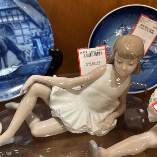 Pensive Ballerina Figurine