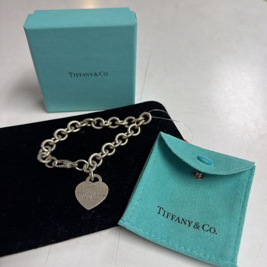Heart Tag Charm Bracelet