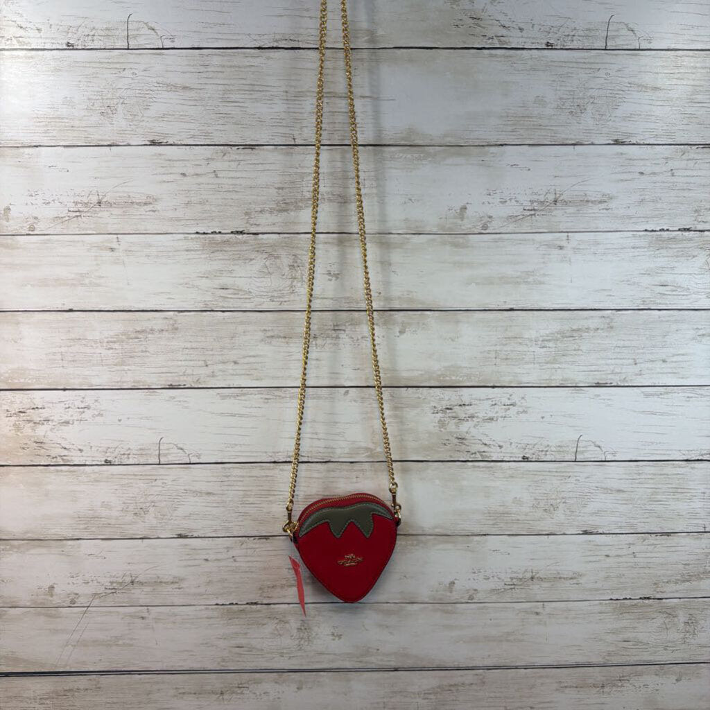 Strawberry Coin Crossbody Purse