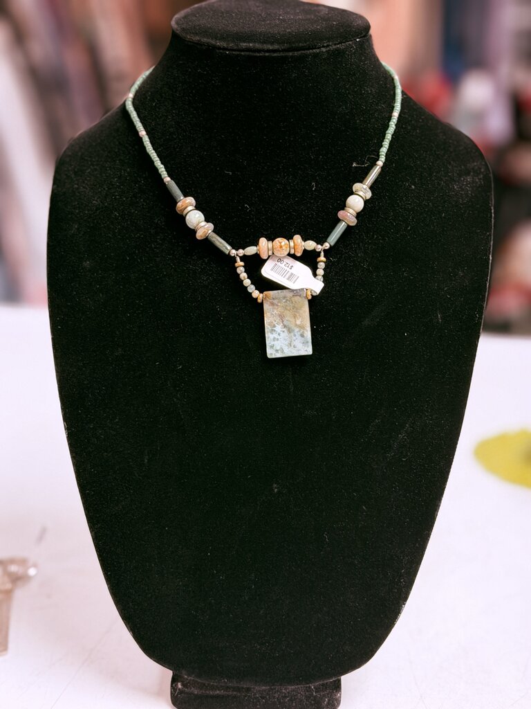 Rock Bead Necklace